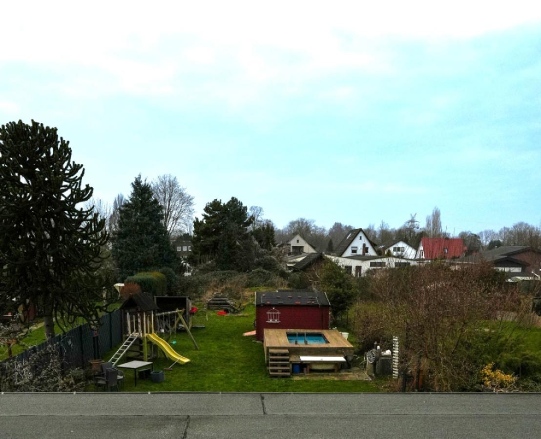 Blick über den Garten