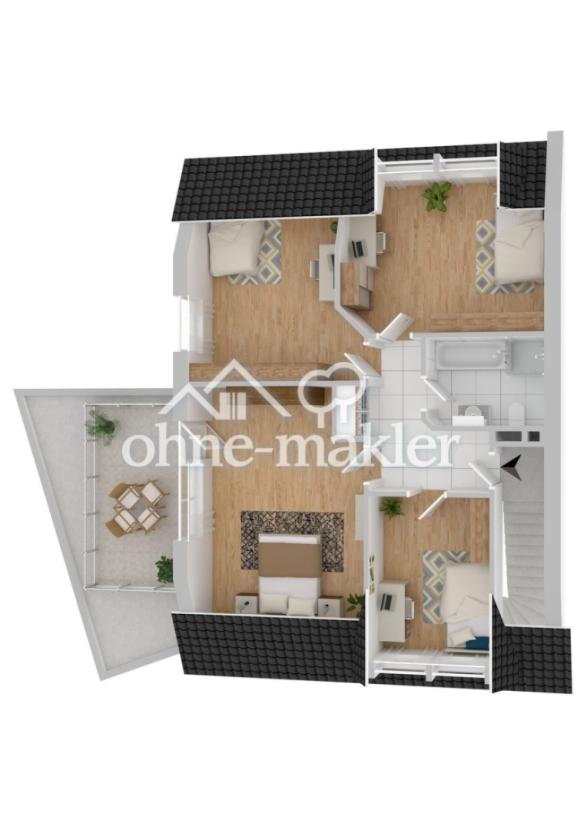 Dachgeschoß Einfamilienhaus