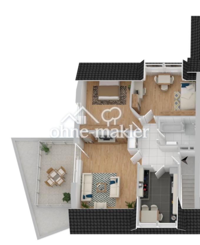 Dachgeschoß Zweifamilienhaus