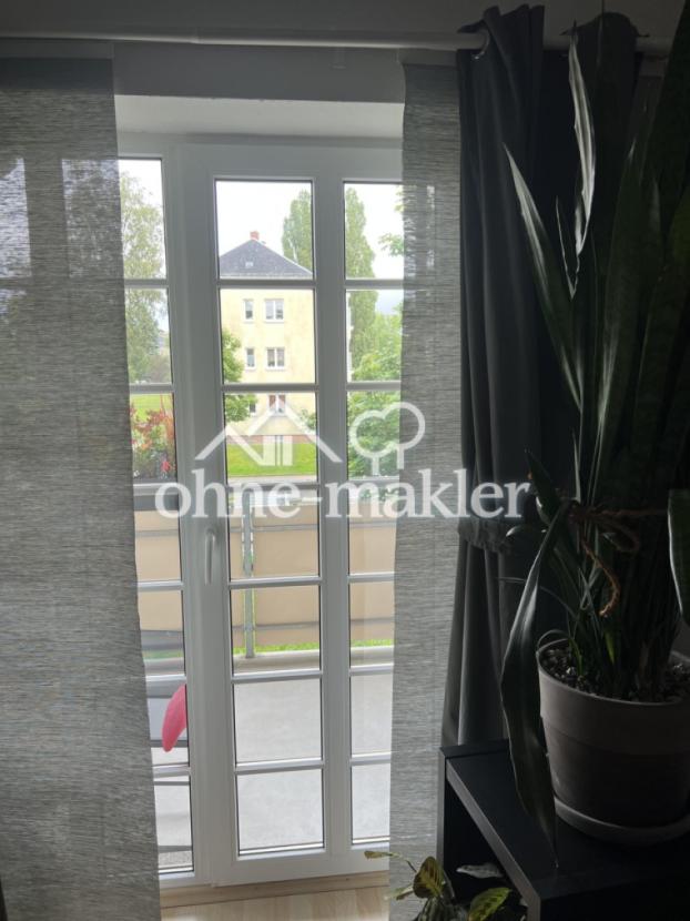 Blick auf den Balkon