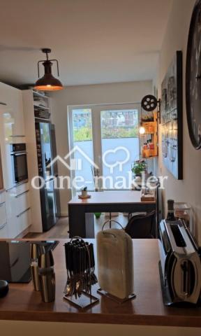 Küche Blick in Innenhof