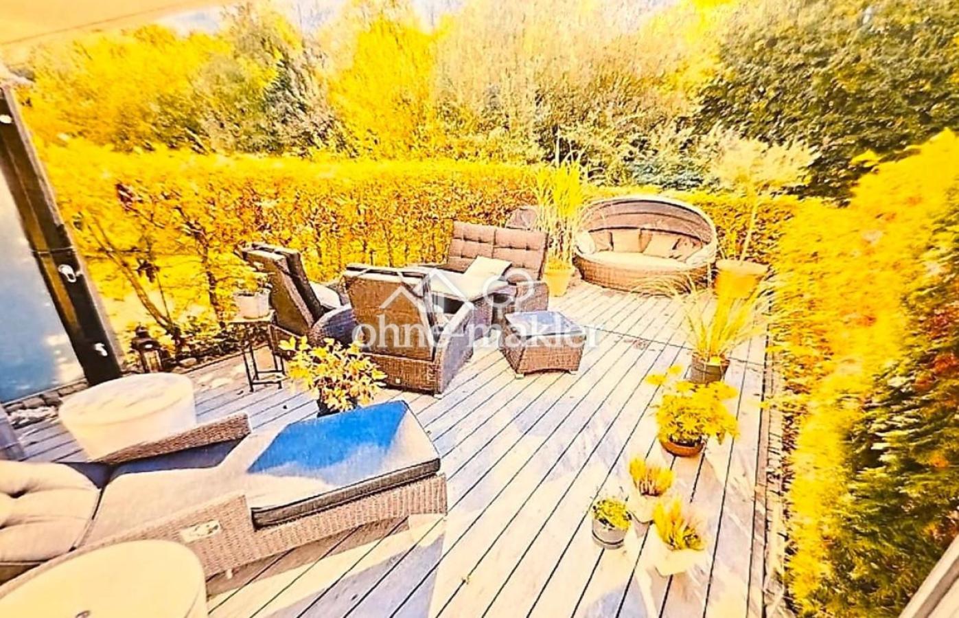 40 Qm WPC Terrasse Südterrass 