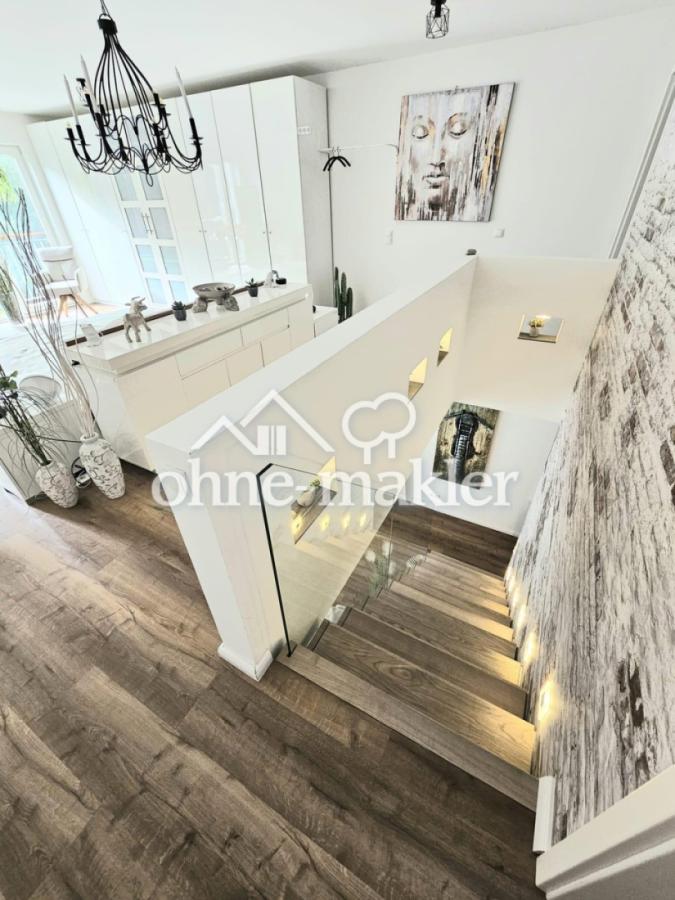 Treppe von OG ins EG