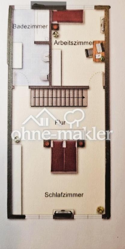 Grundriss OG Süd West