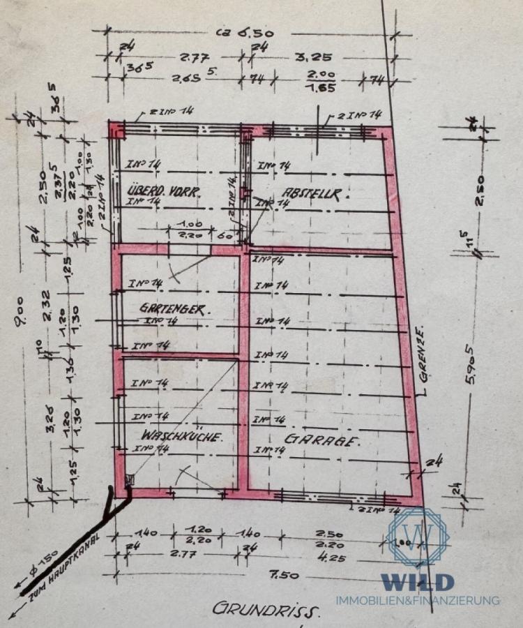 Grundriss-Bienenhaus