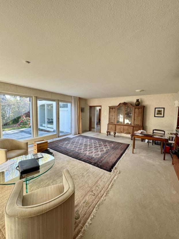 Einblick ins großzügige Wohnzimmer