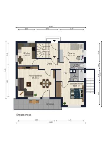 Grundriss Erdgeschoss