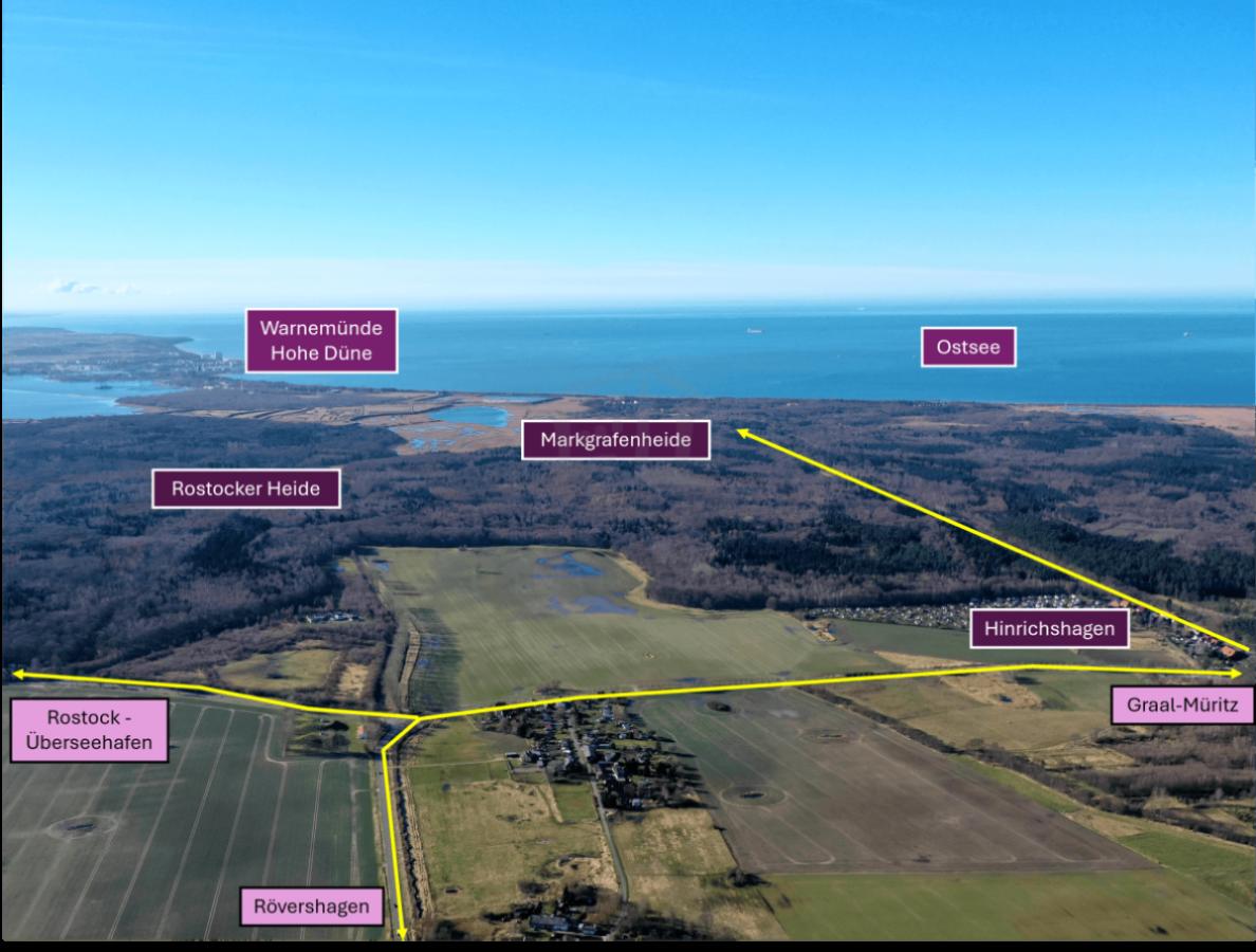 Lage Drohnenbild Umgebung