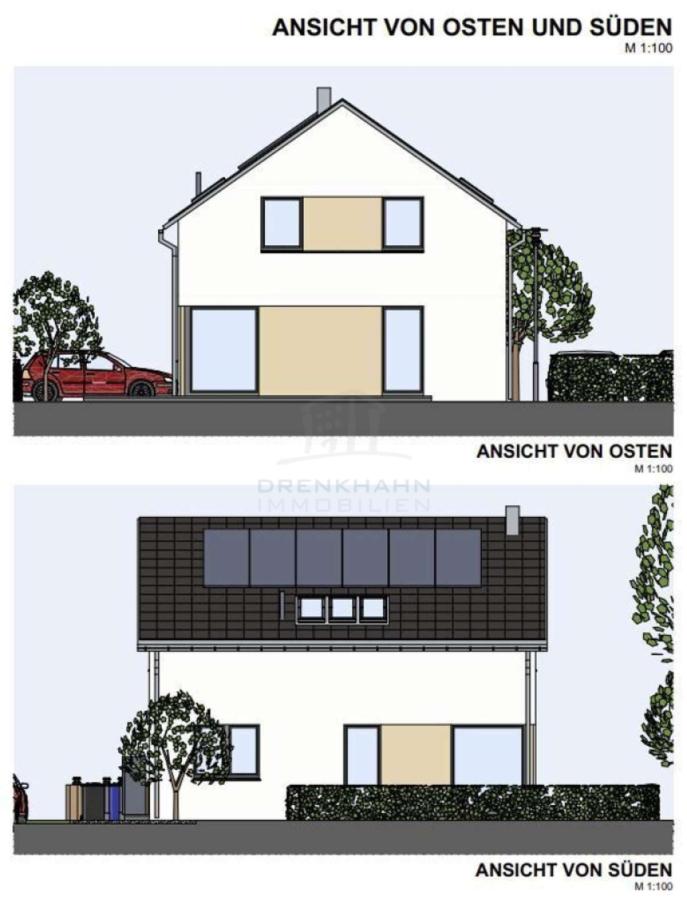 Ansicht von Osten und Süden