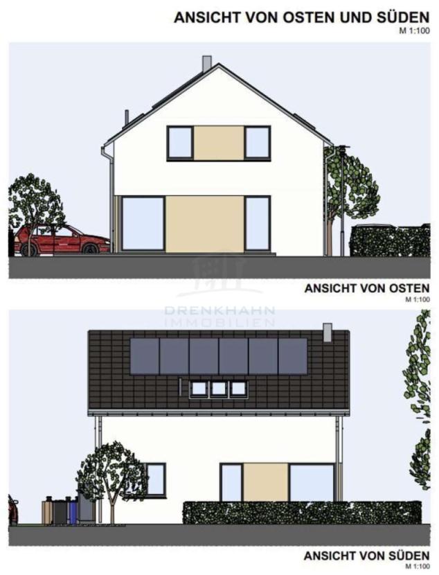 Ansicht von Osten und Süden