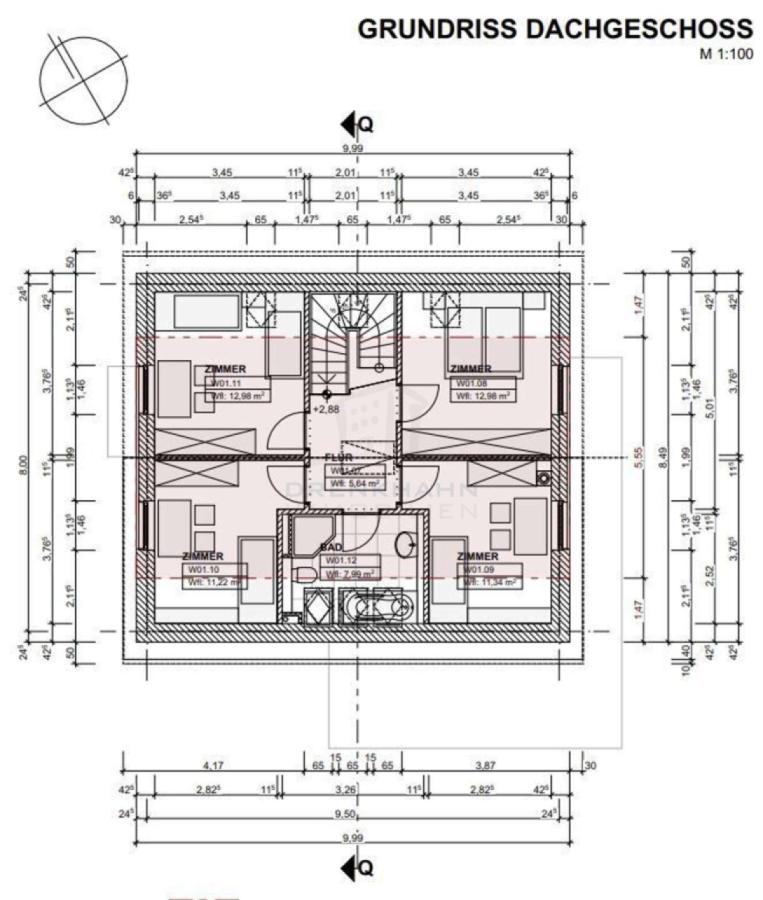 Grundriss Dachgeschoss