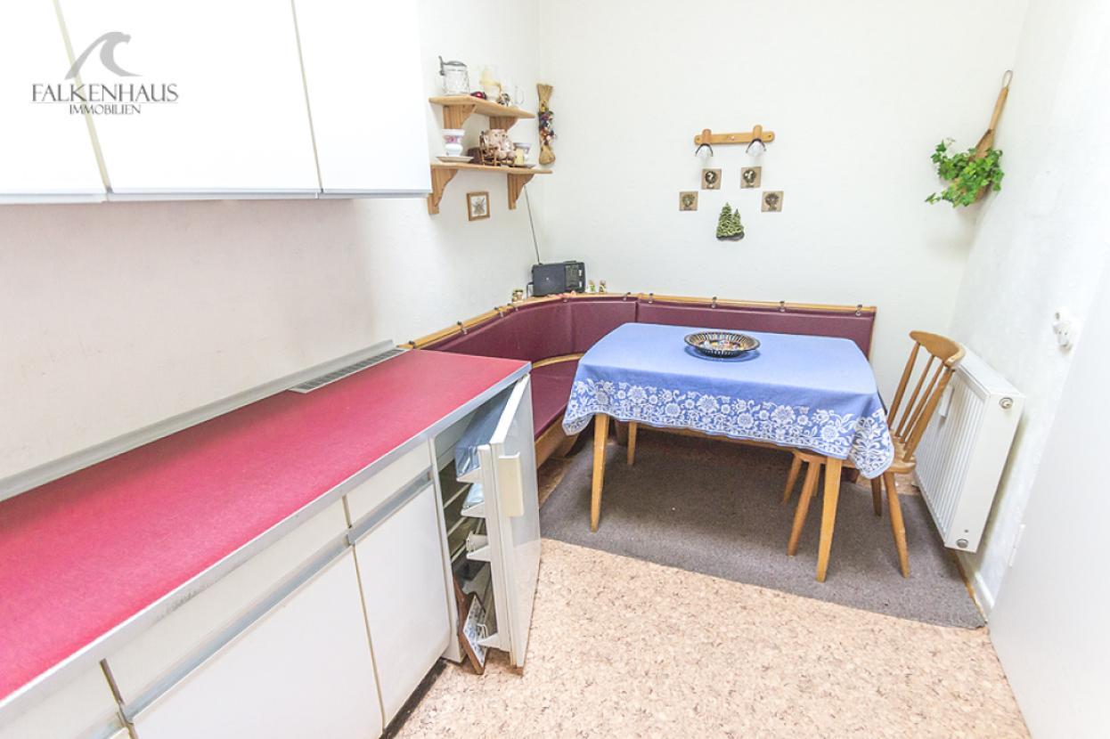 Gemütliche Sitzbank-Ecke