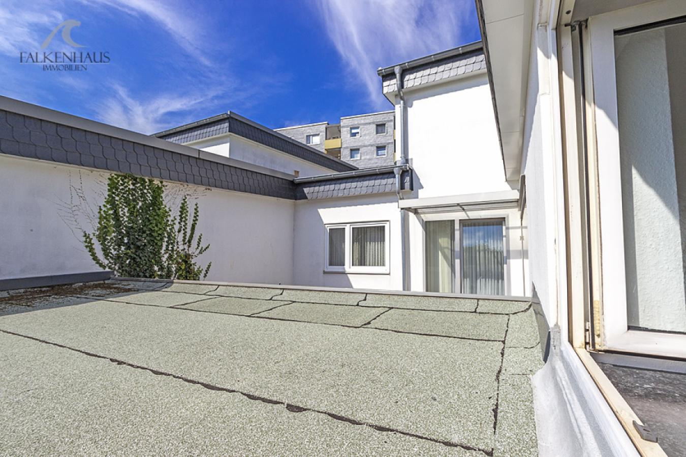 Blick in Richtung Ihrer Terrasse