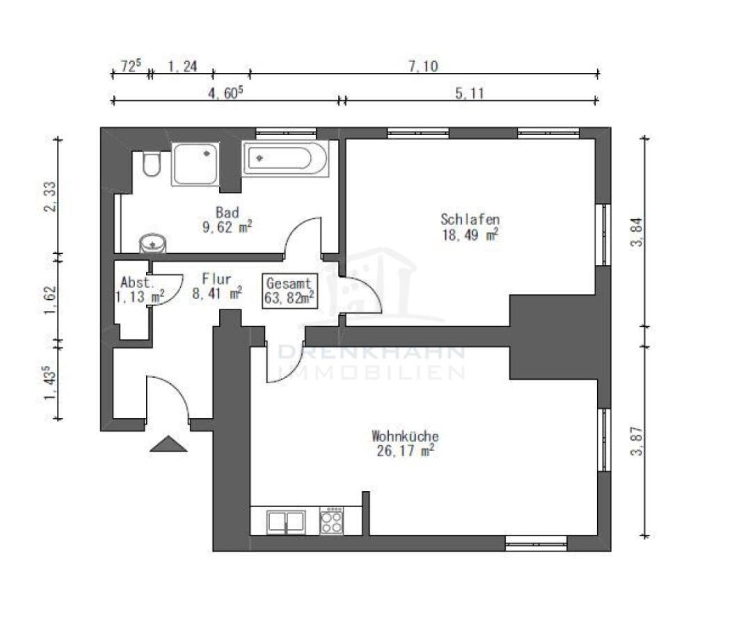 Grundriss WE10 Typ D