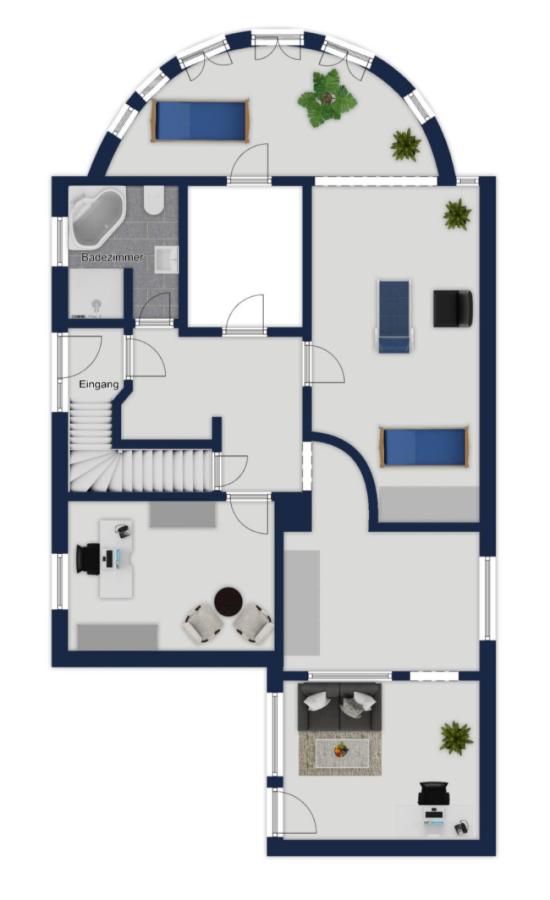 Erdgeschoss Vorderhaus