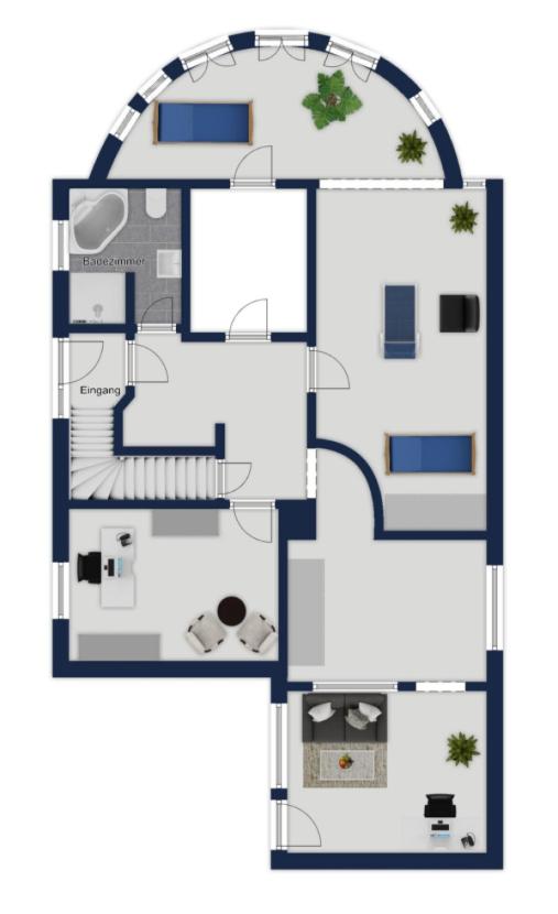 Erdgeschoss Vorderhaus