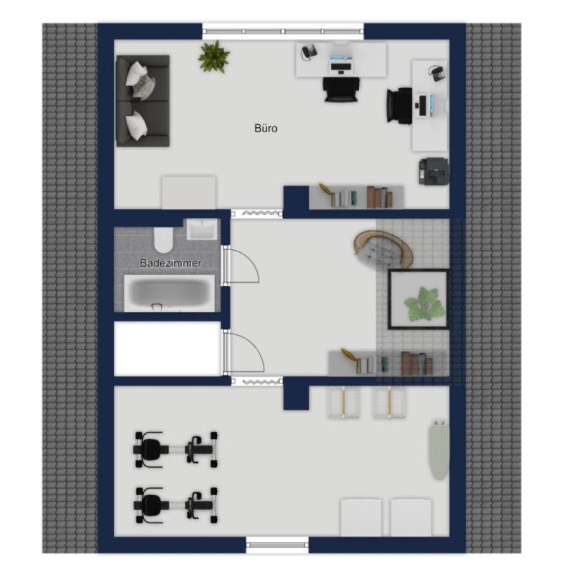 Dachgeschoss Vorderhaus