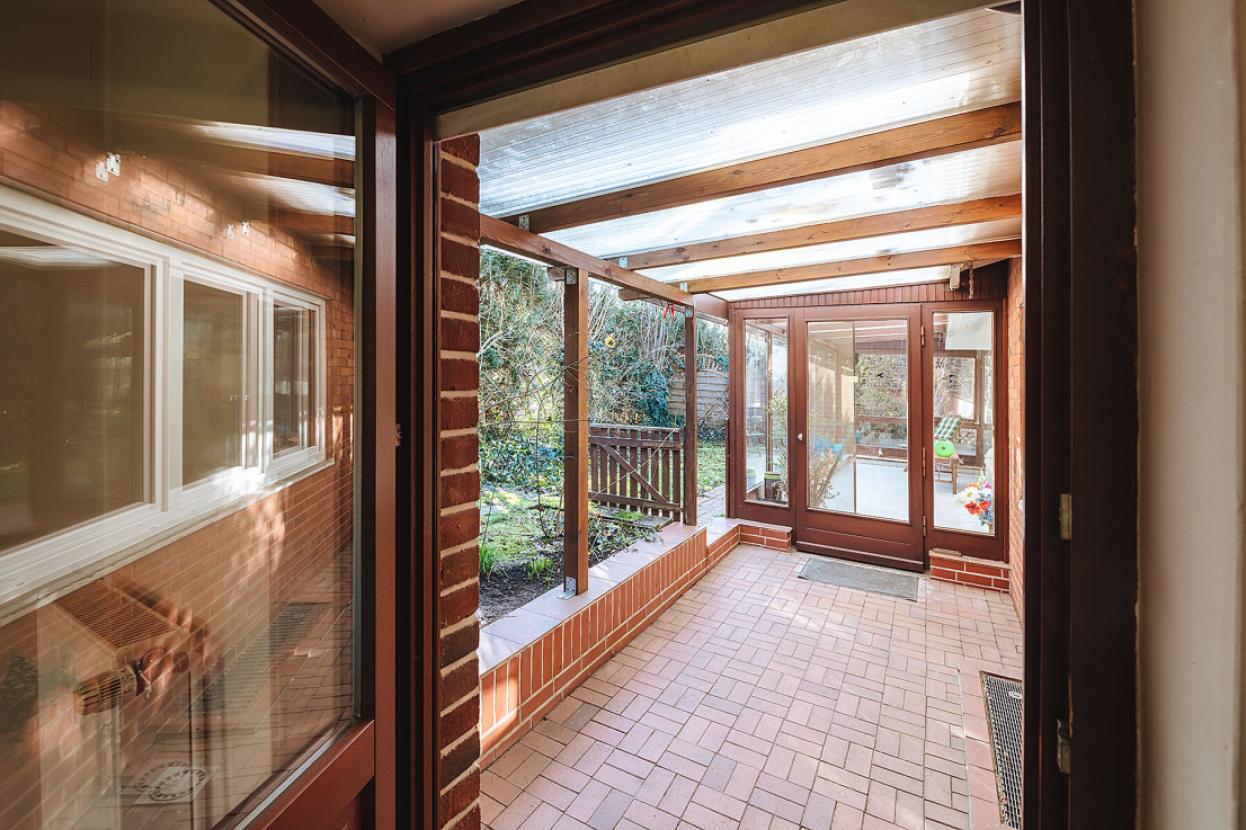 Zugang zur Terrasse vom Schlafzimmer