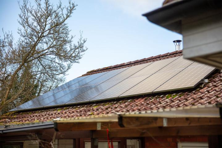 PV-Anlage mit 14 Elementen