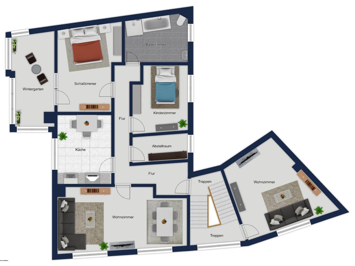 Grundriss Obergeschoss