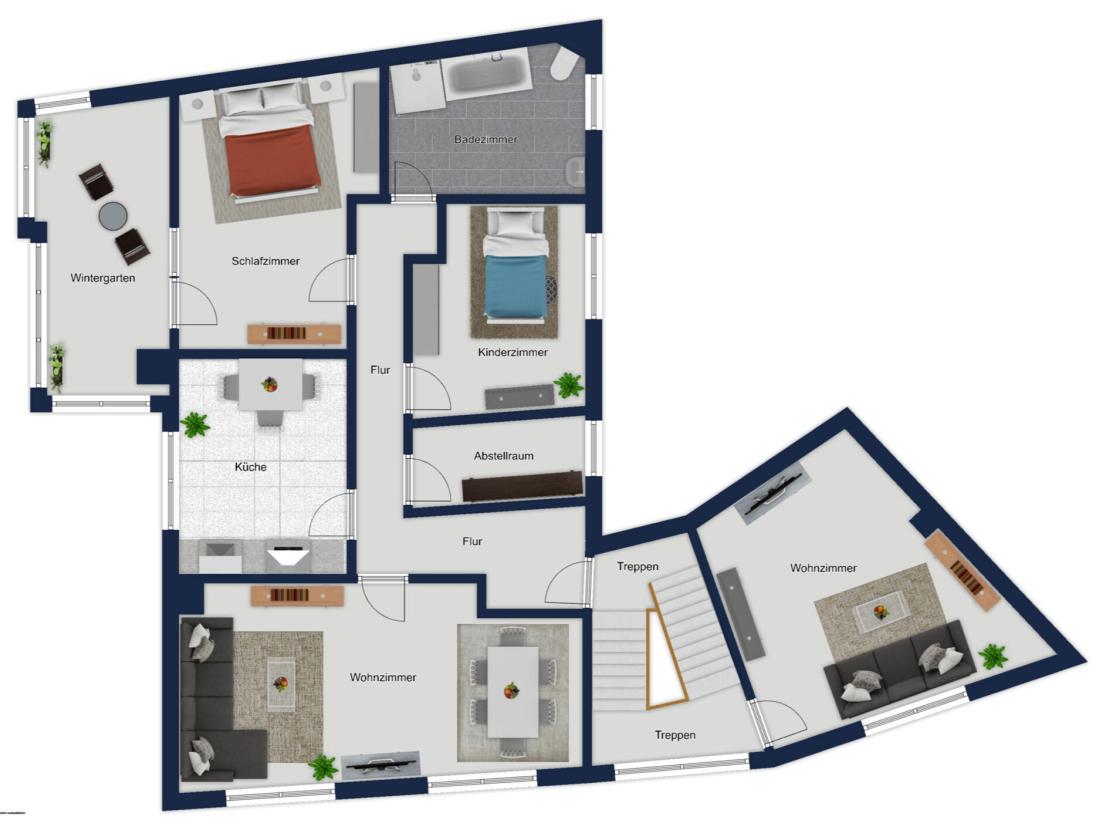 Grundriss Obergeschoss