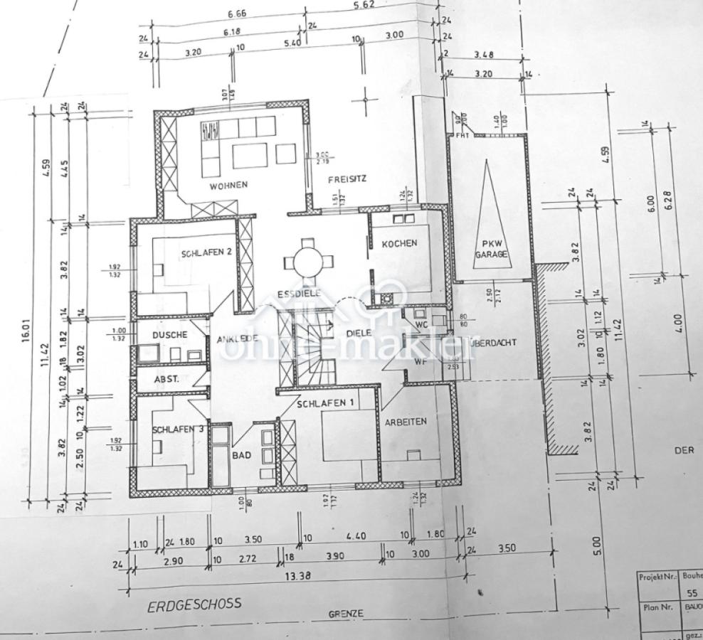 Grundriss Erdgeschoss