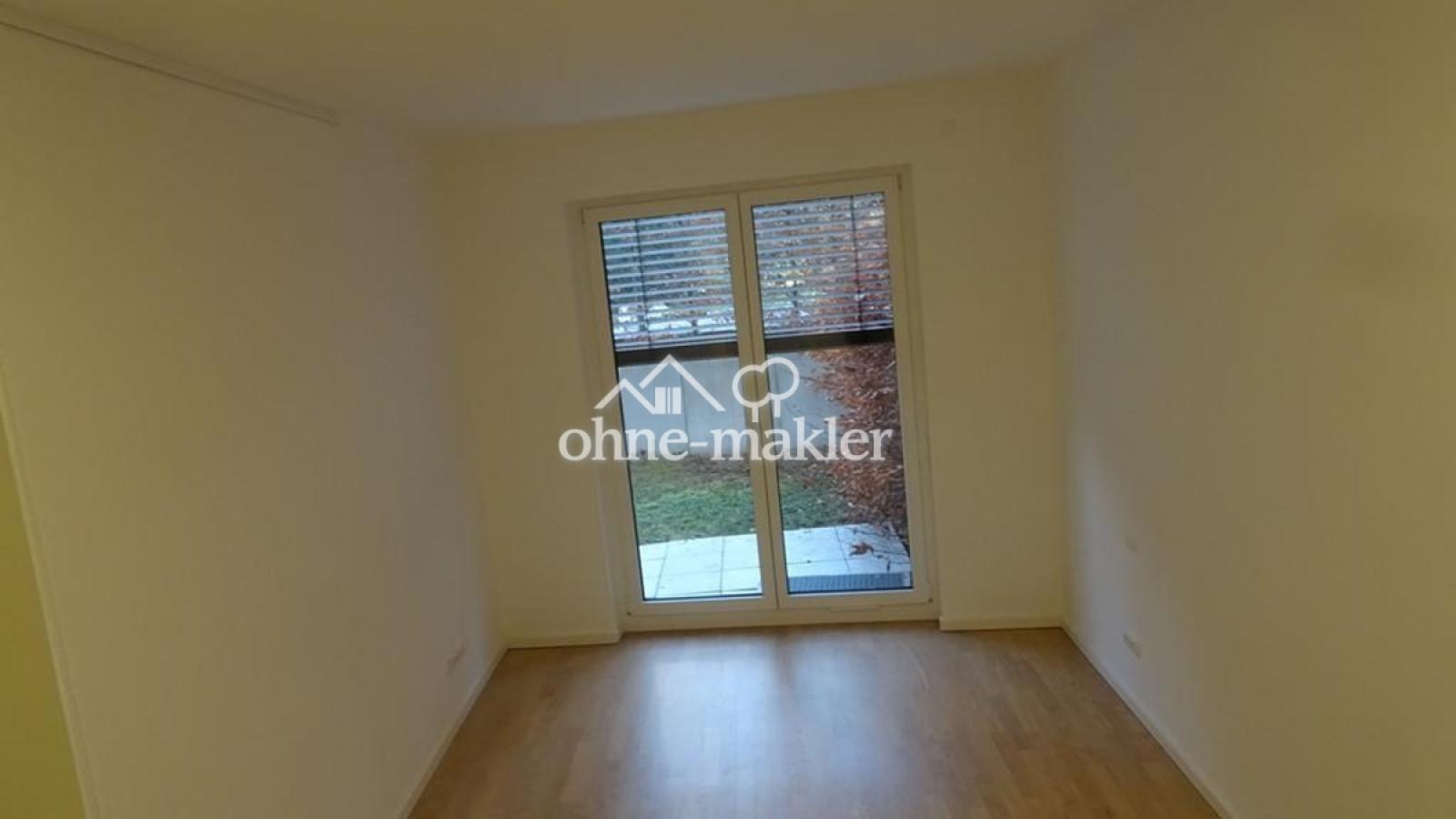 Schlafzimmer Tür zum Garten