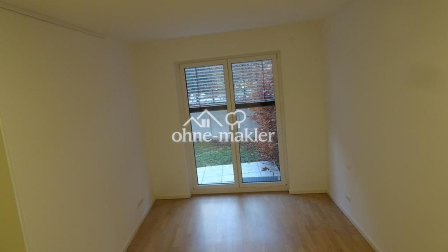 Schlafzimmer Tür zum Garten