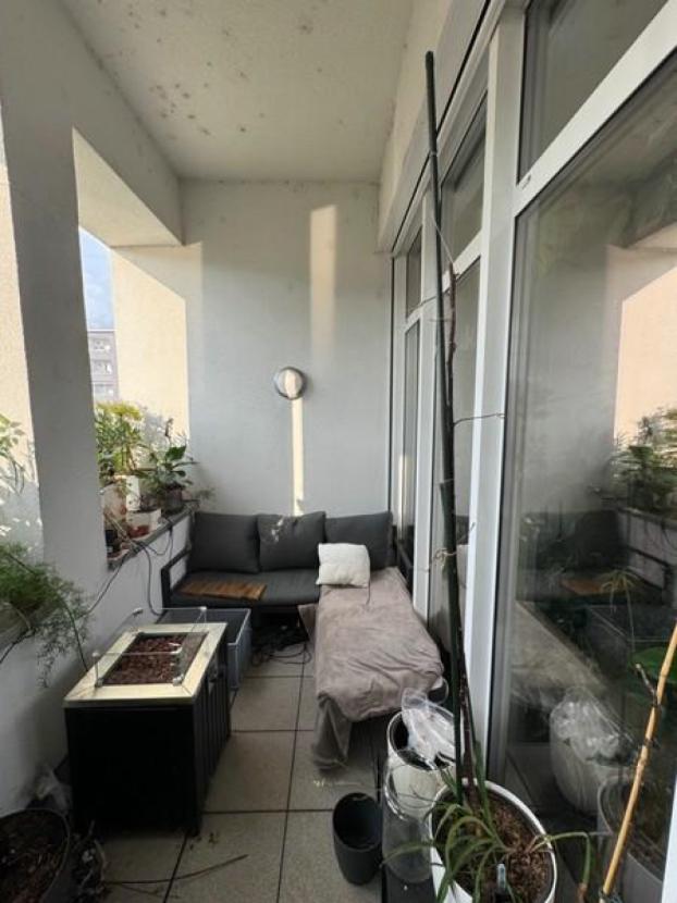 19 Loggia mit Balkonfeuer