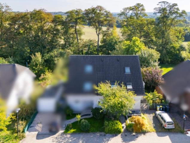 Ansicht mit Hinterland