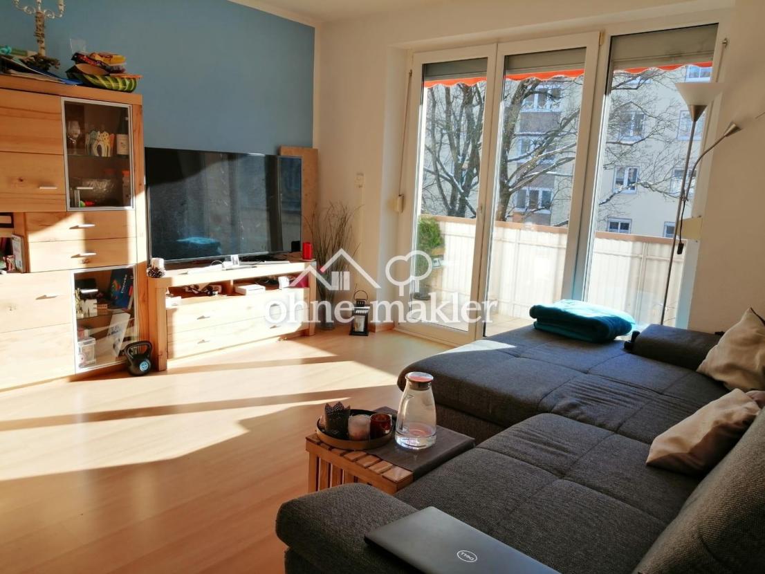 Sonnige 2 ZKB mit Balkon 2. OG