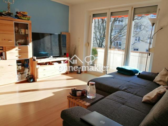 Sonnige 2 ZKB mit Balkon 2. OG