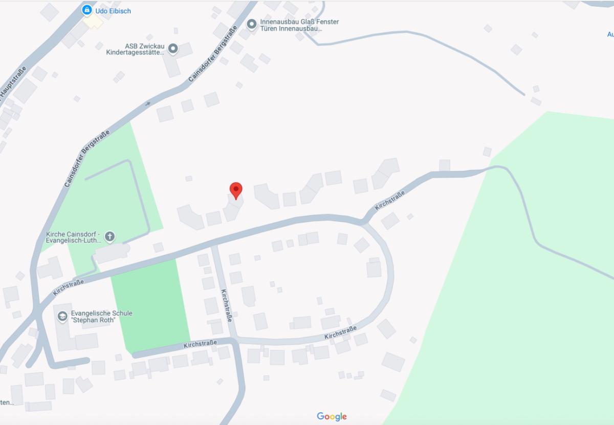 Lageplan Kirchstr. 21 Zwickau