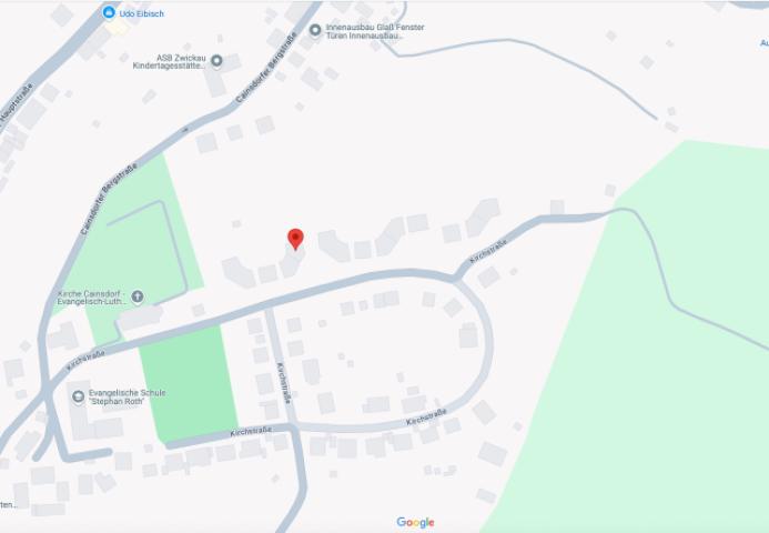 Lageplan Kirchstr. 21 Zwickau