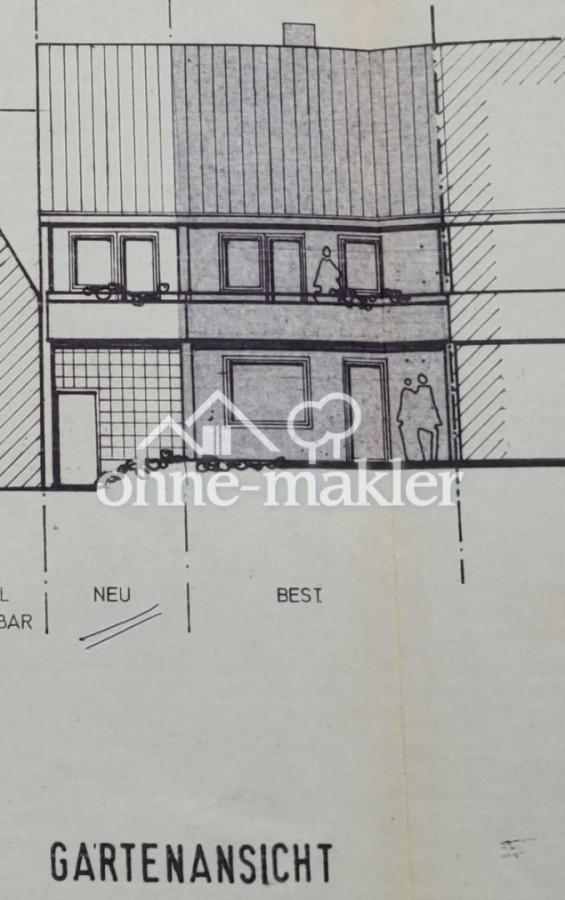 Hausansicht Gartenseite