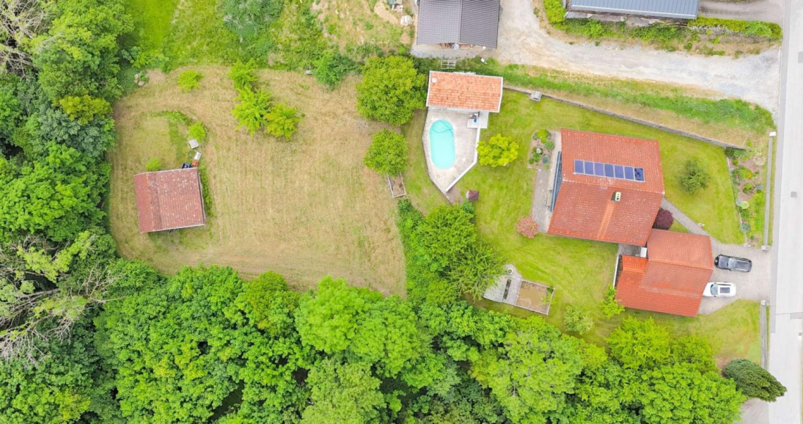 Drohne gesamtes Anwesen