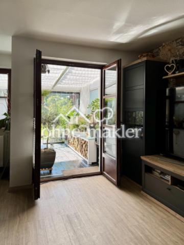 Doppeltüren zum Wintergarten