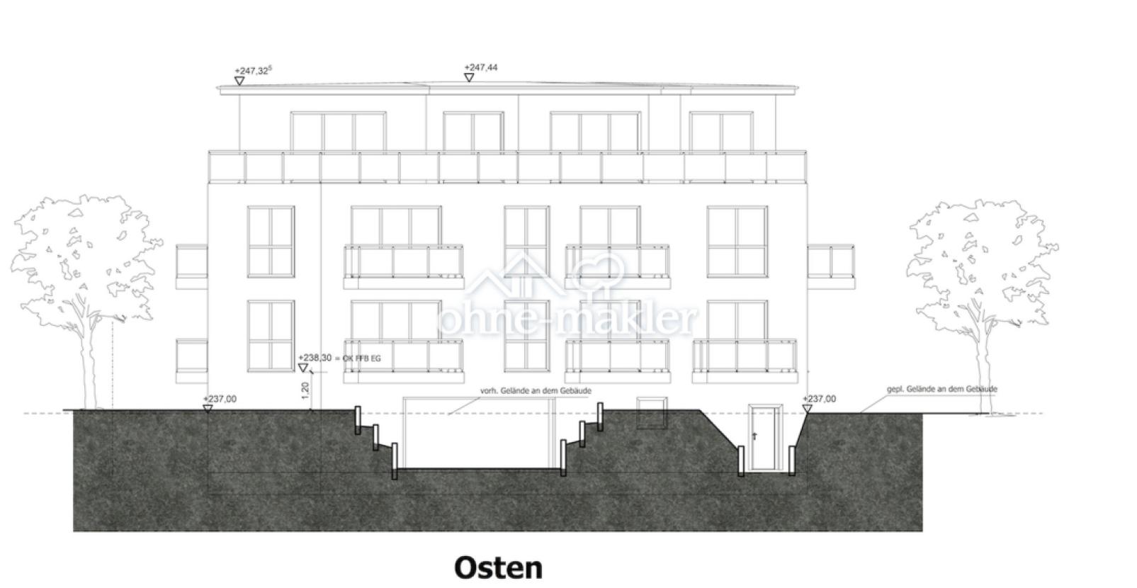 Haus Süd Ansicht Ost