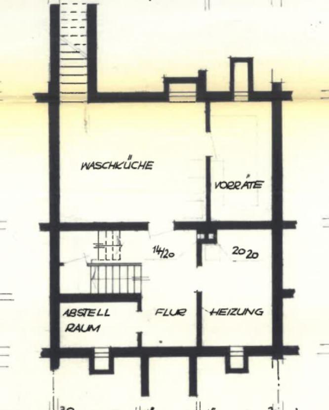 Grundriss Untergeschoss