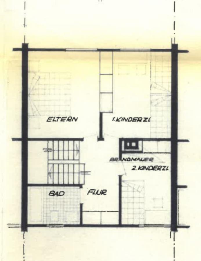 Grundriss 1. Obergeschoss