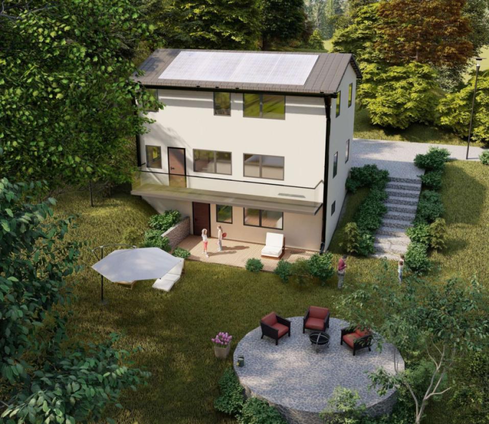 Mögliche Visualisierung Grundstück Nr. 5