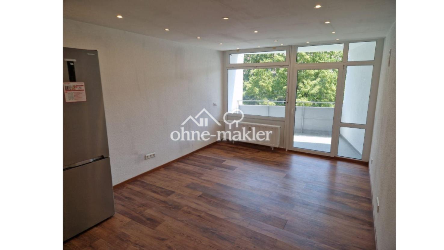 Wohnzimmer mit Küche