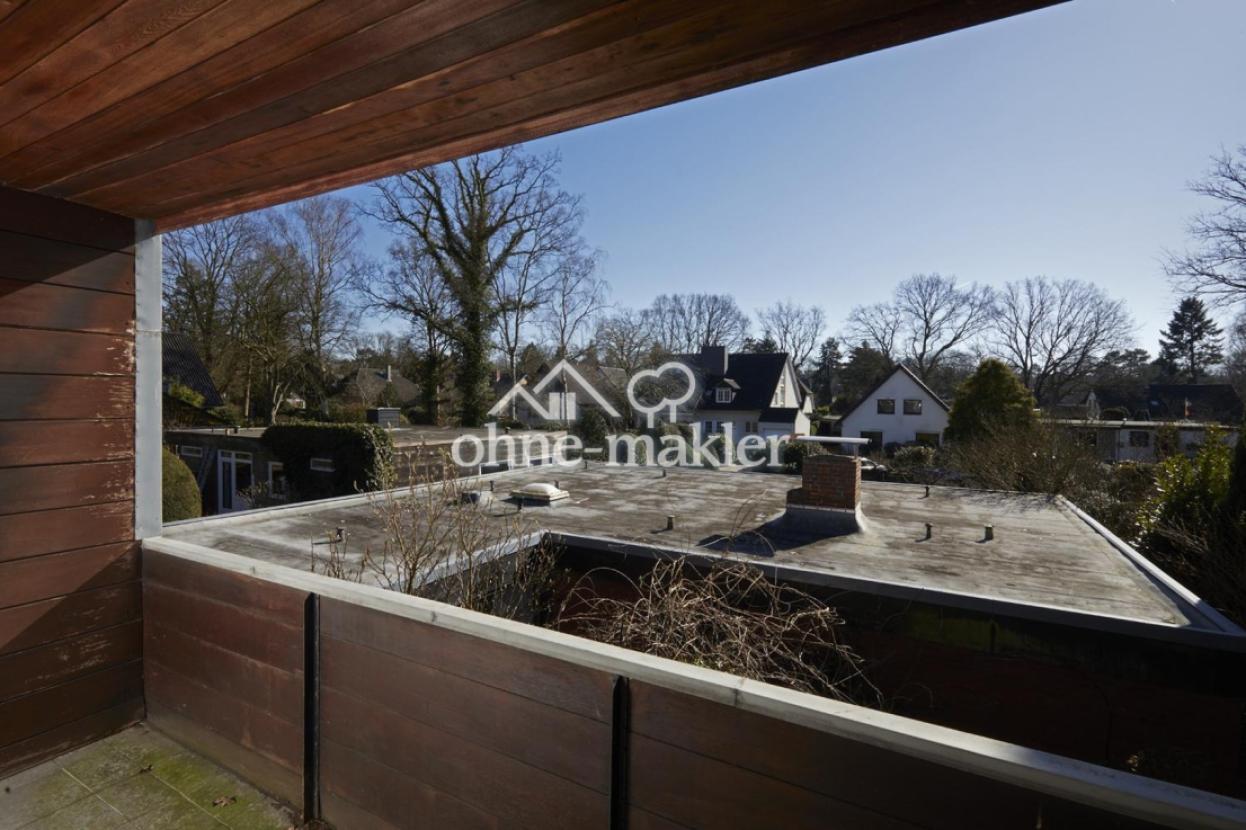 Loggia Blick nach Süden