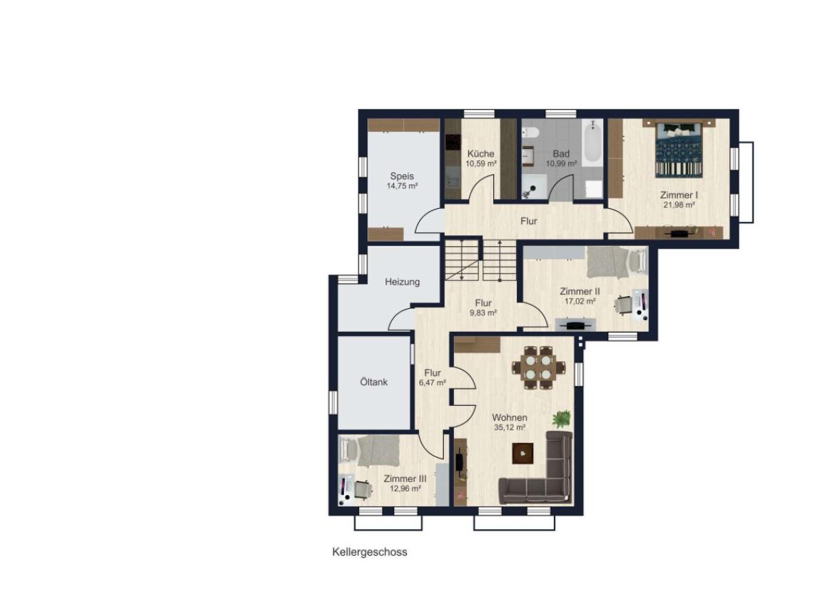 Grundriss Kellergeschoss