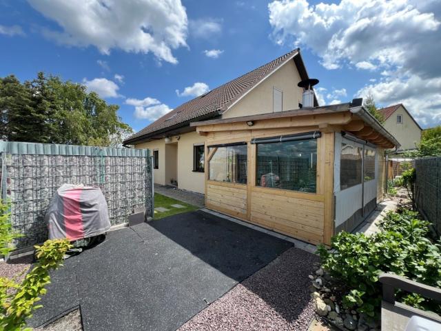 Haus mit beheizbarem Anbau