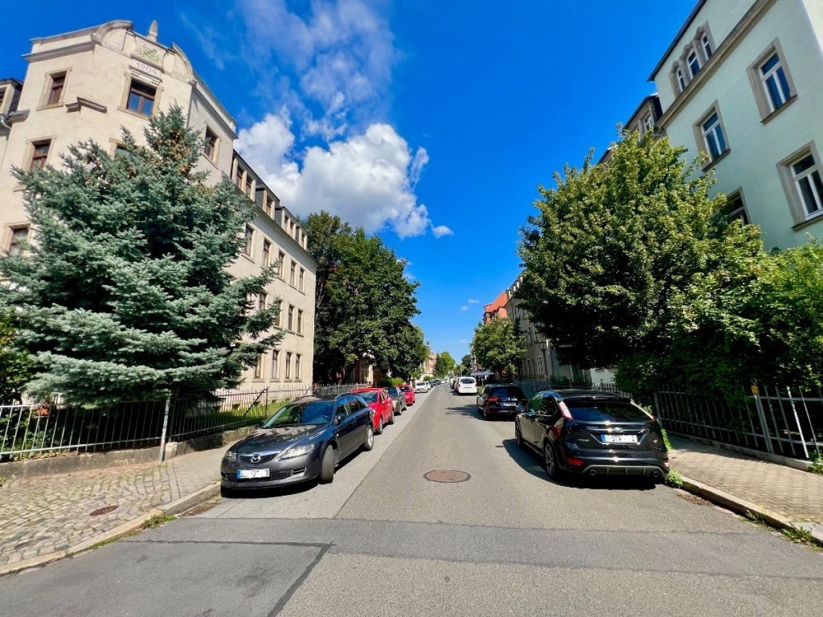 Blick in die Straße