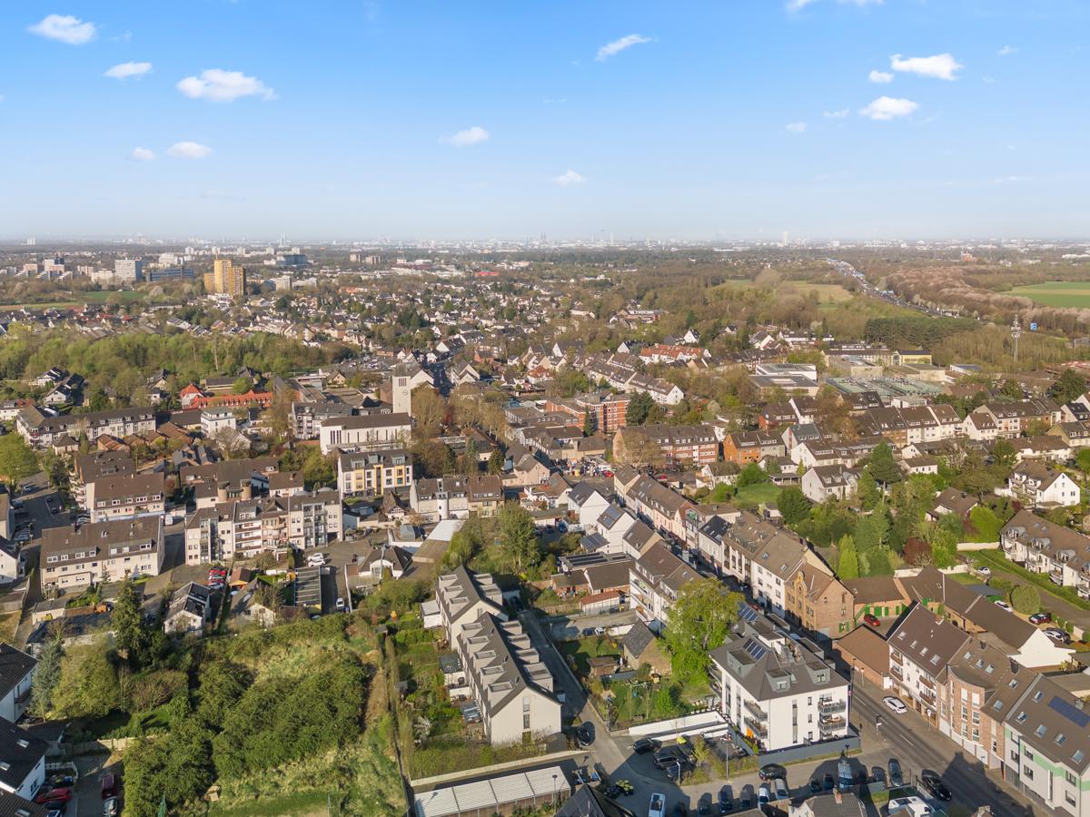 Luftbild über Brück