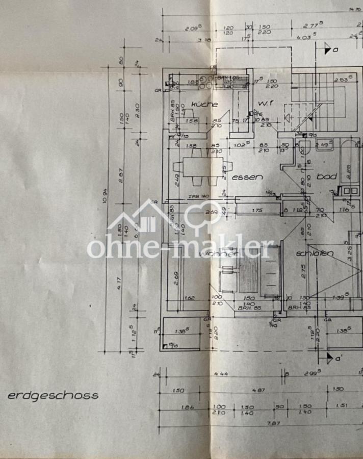 Grundriss Erdgeschoss
