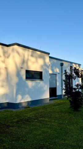 Schrägansicht Gebäudekomplex