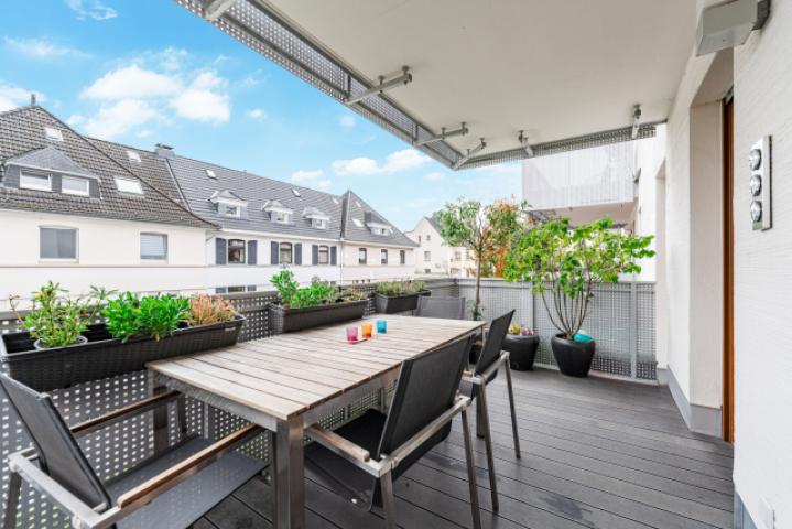 Weitere Ansicht Balkon